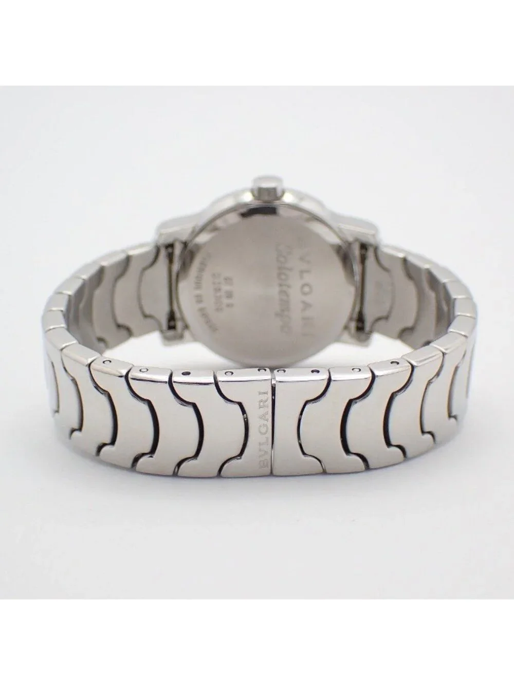 Bvlgari Solo Tempo Quartz Watch White Dial SS Pawn